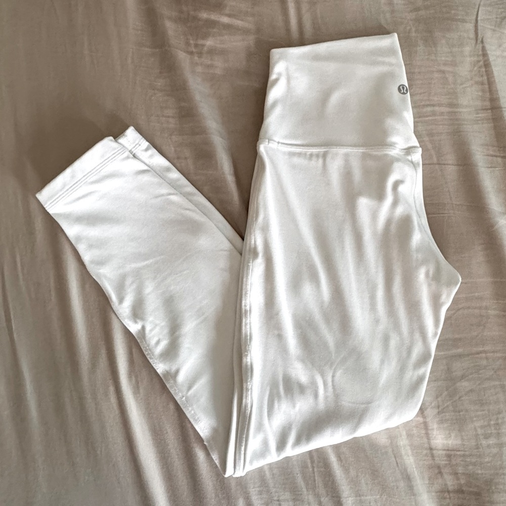 Lululemon white leggings size 8